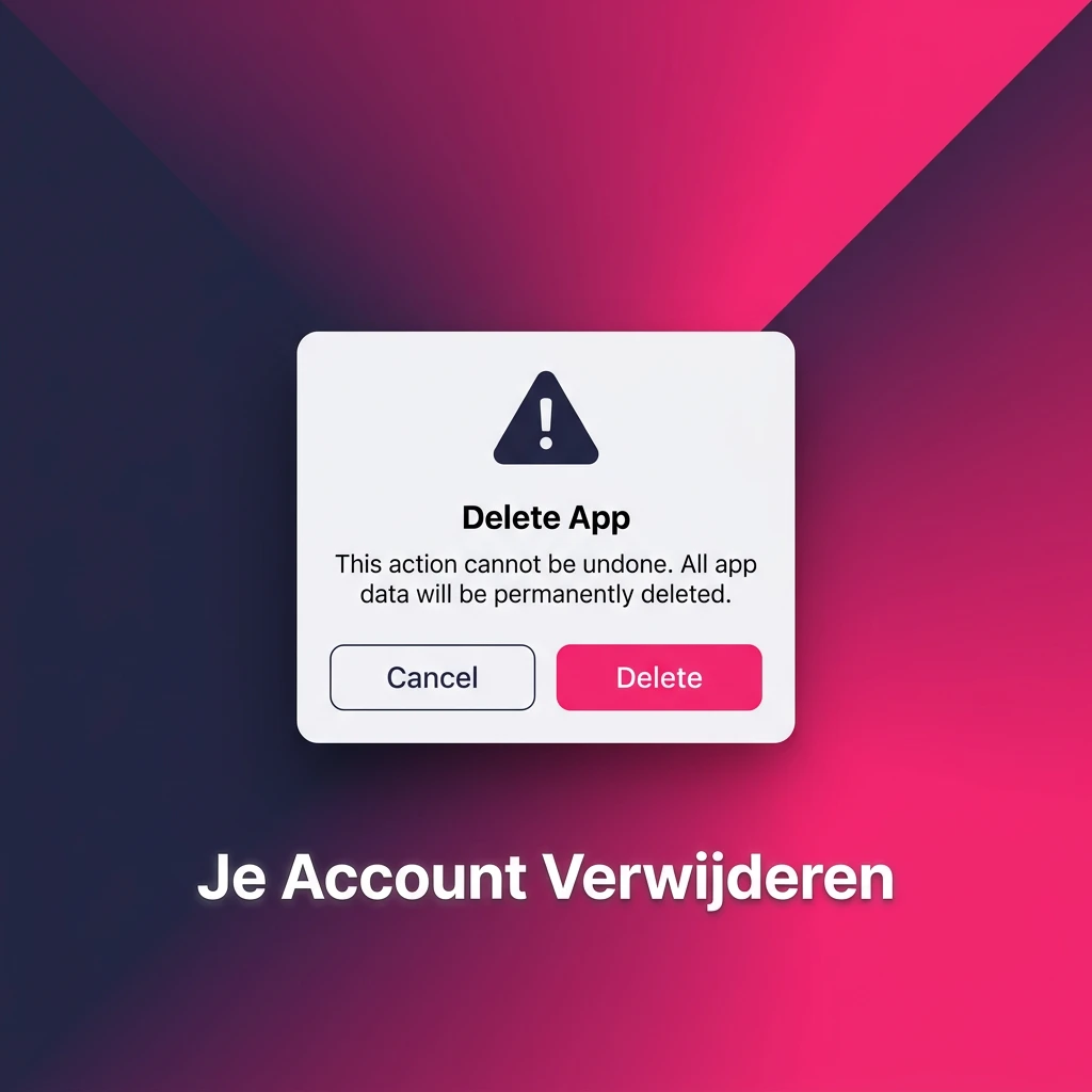 Account verwijderen stappen: instellingen openen, sluitingsoptie kiezen, bevestigen via e-mail en contact klantenservice.