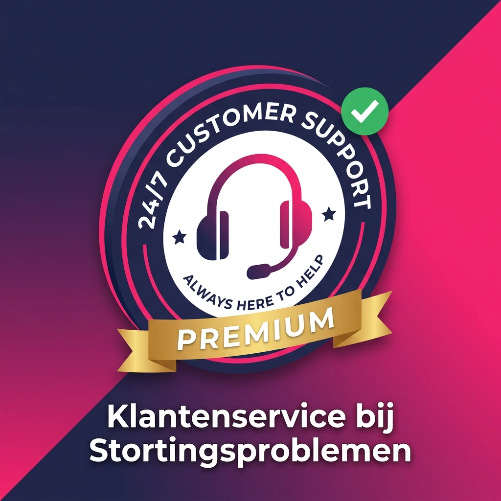 Booms.bet klantenservice opties: livechat 24/7, e-mail en contactformulier voor hulp bij stortingsproblemen