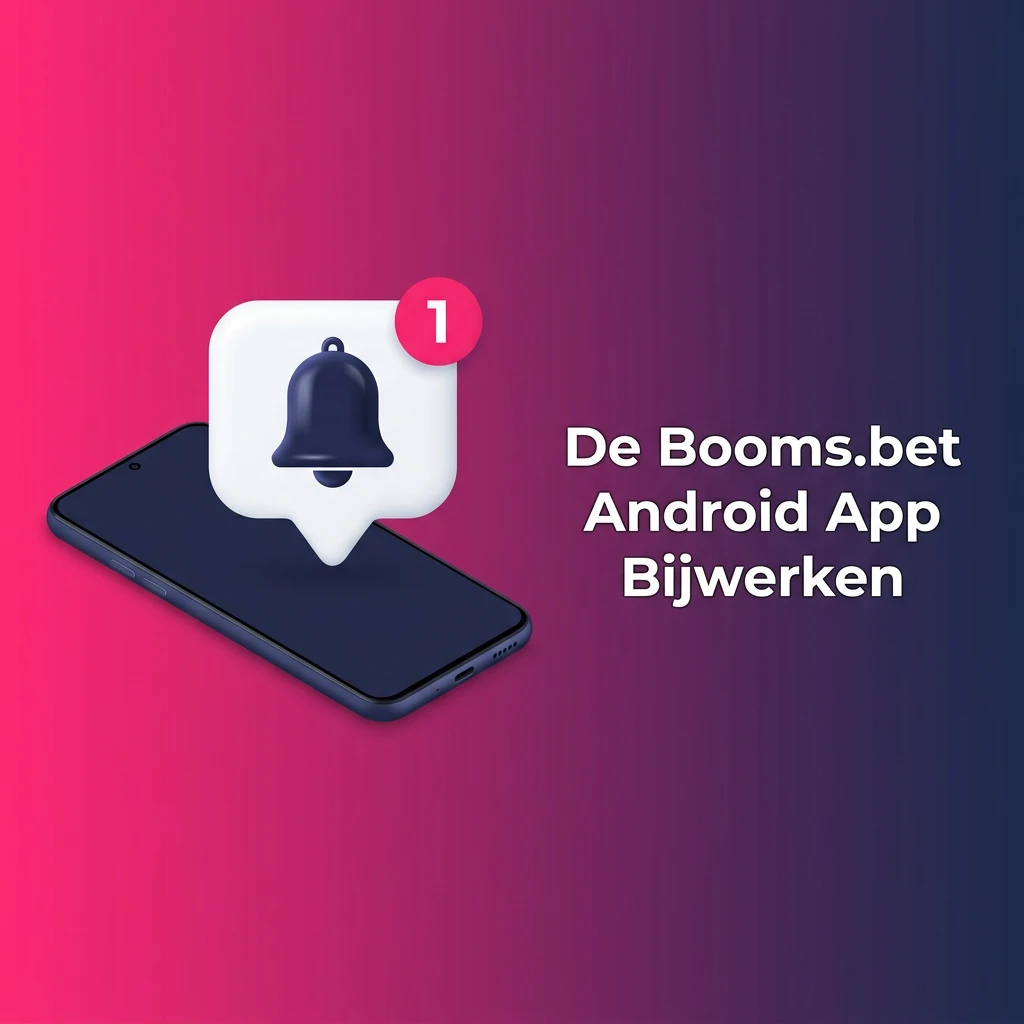 Android phone showing Booms.bet app update installation steps with APK download and install process