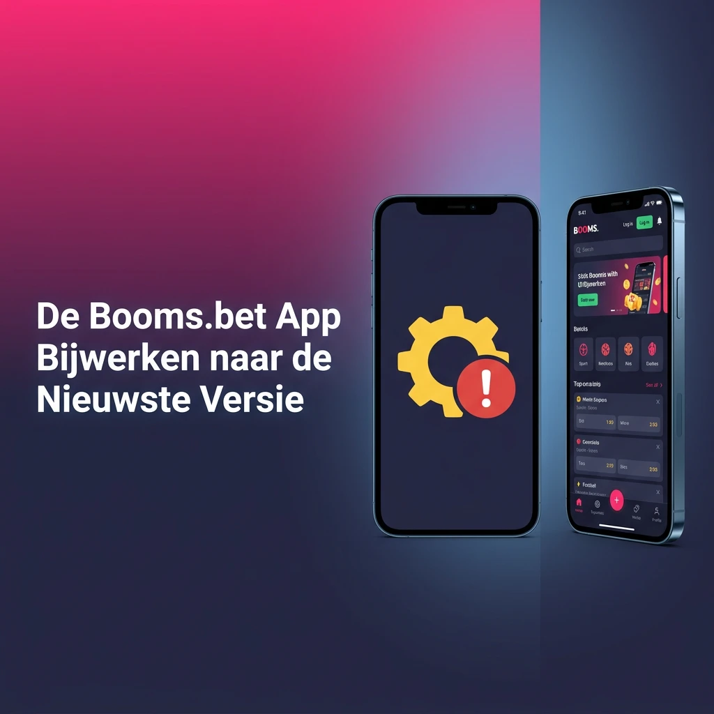Booms.bet app automatisch bijwerken zonder download op mobiel apparaat
