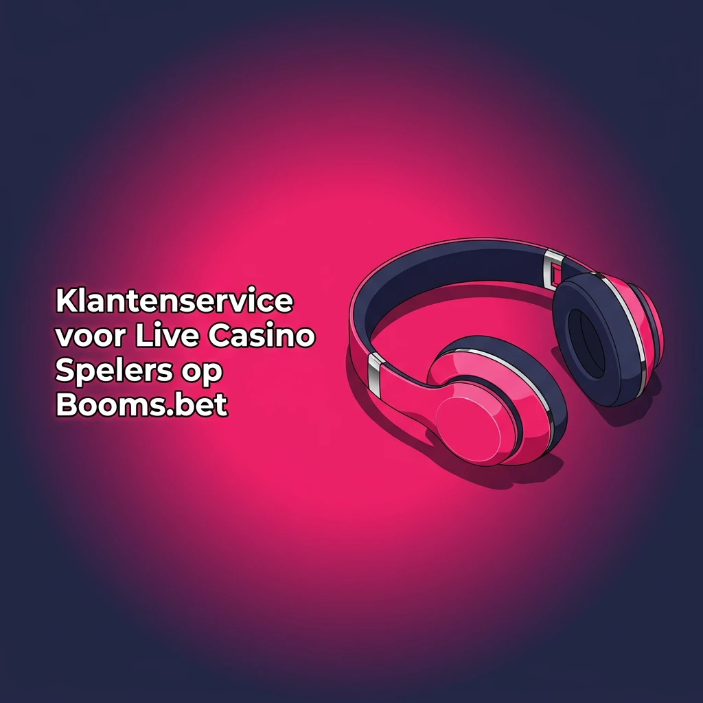Customer support team available 24/7 for live casino players via live chat, email, and FAQ on Booms.bet
