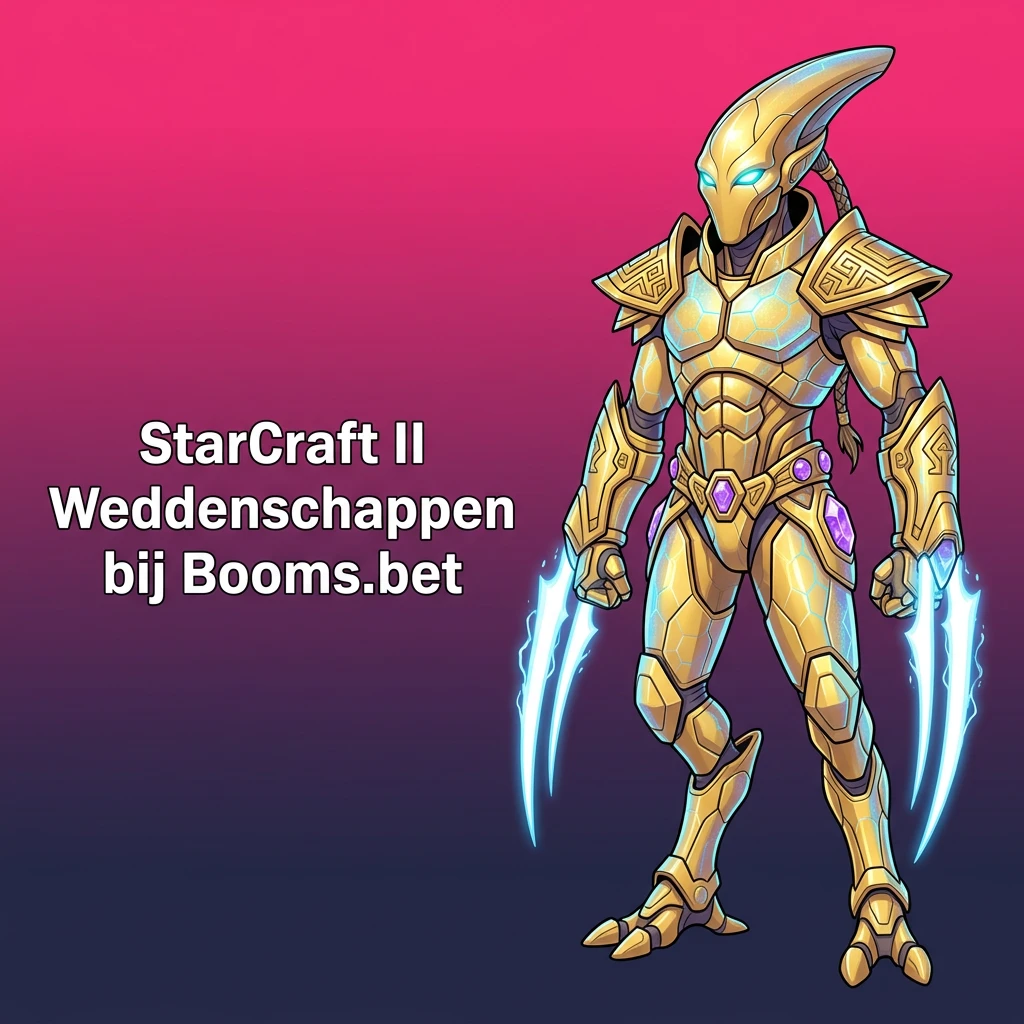 StarCraft II esports betting on Booms.bet featuring GSL and ESL Pro Tour tournaments with live wagering options