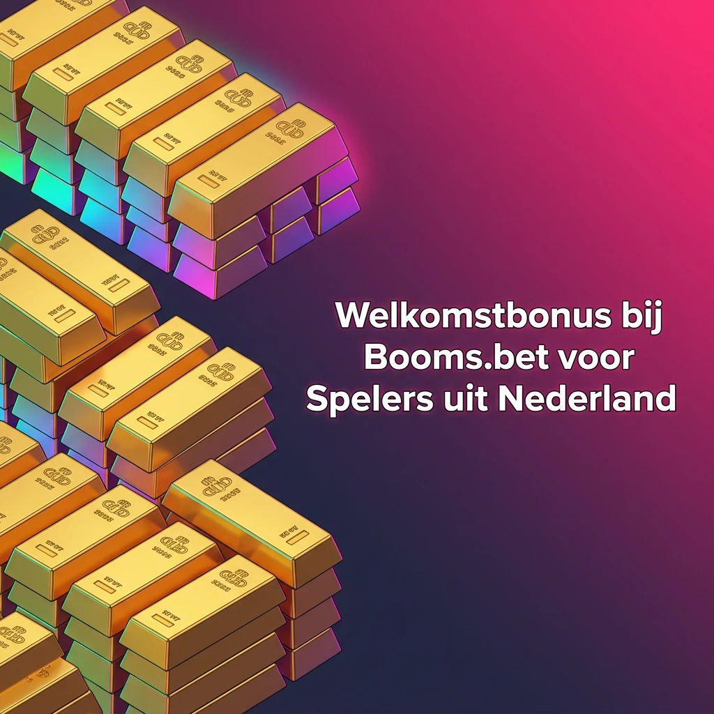 Booms.bet welkomstbonus Nederland: casino tot €1500 + 150 freespins, sportbonus 100% tot €500