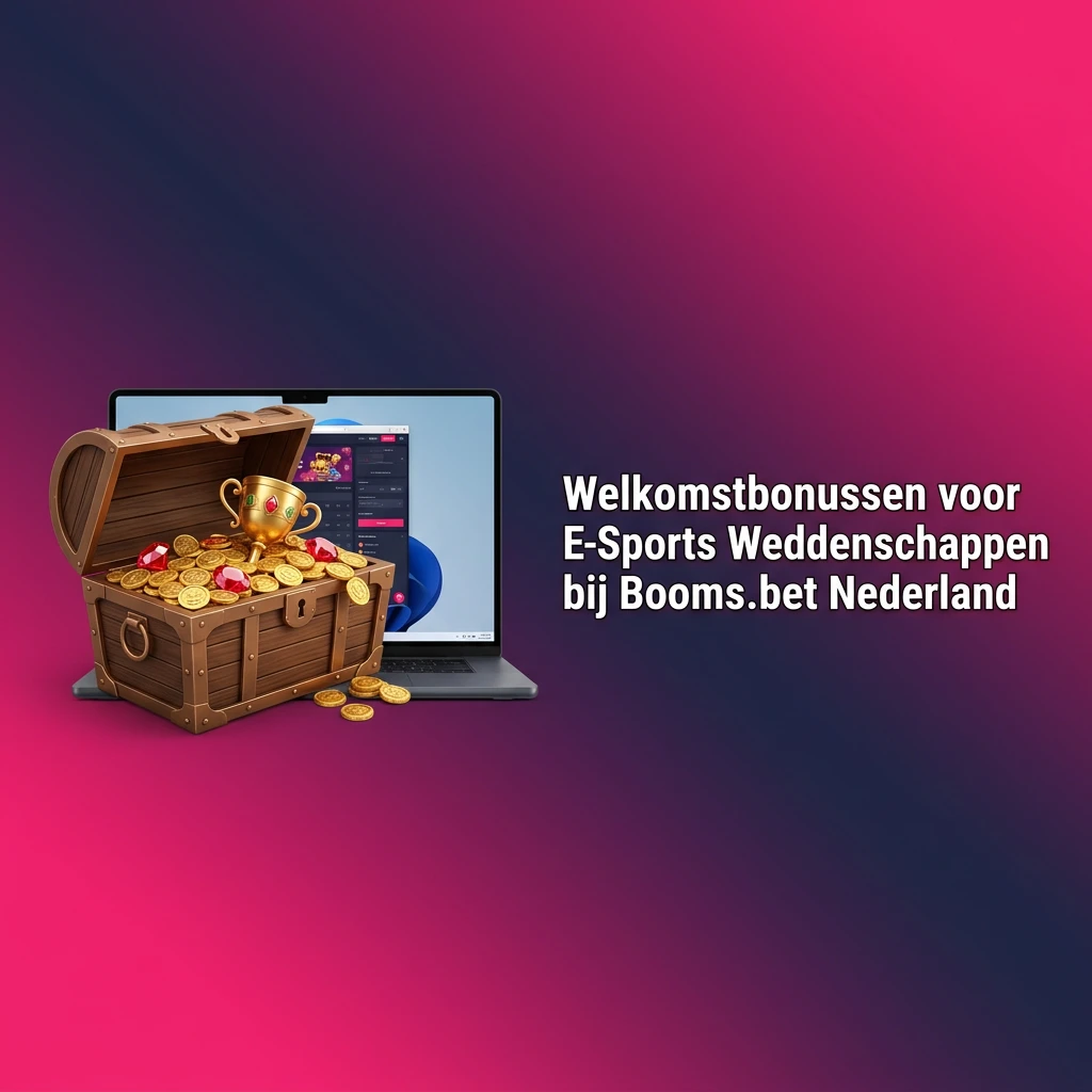 Booms.bet welkomstbonus: 100% tot €500 voor e-sports weddenschappen in Nederland